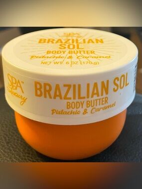 Pistachio & Caramel Body Butter – Orange